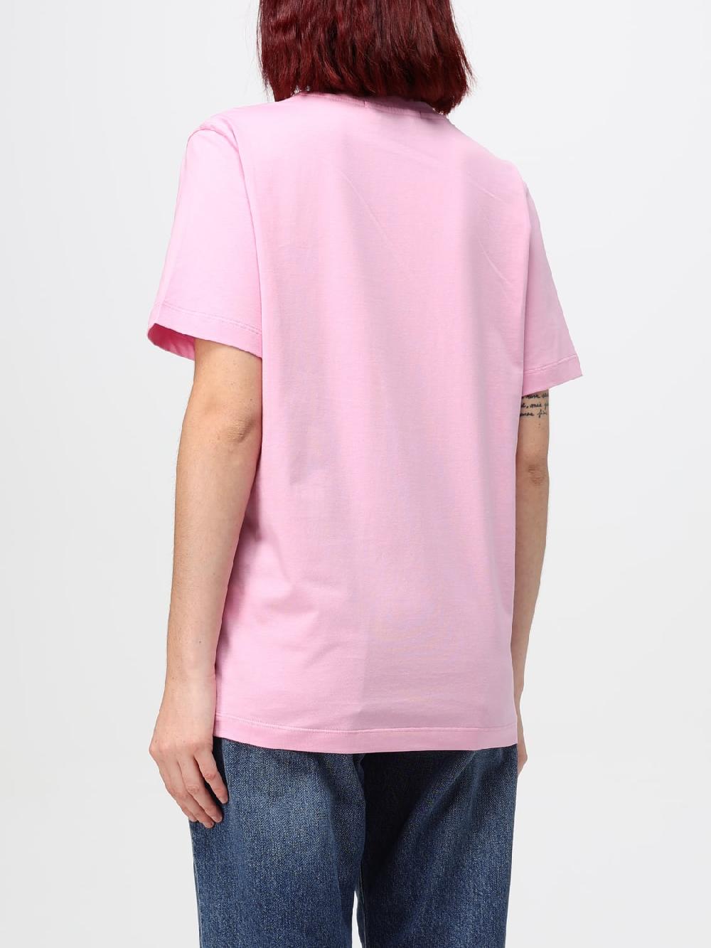 Giglio T-shirt Con Logo MSGM