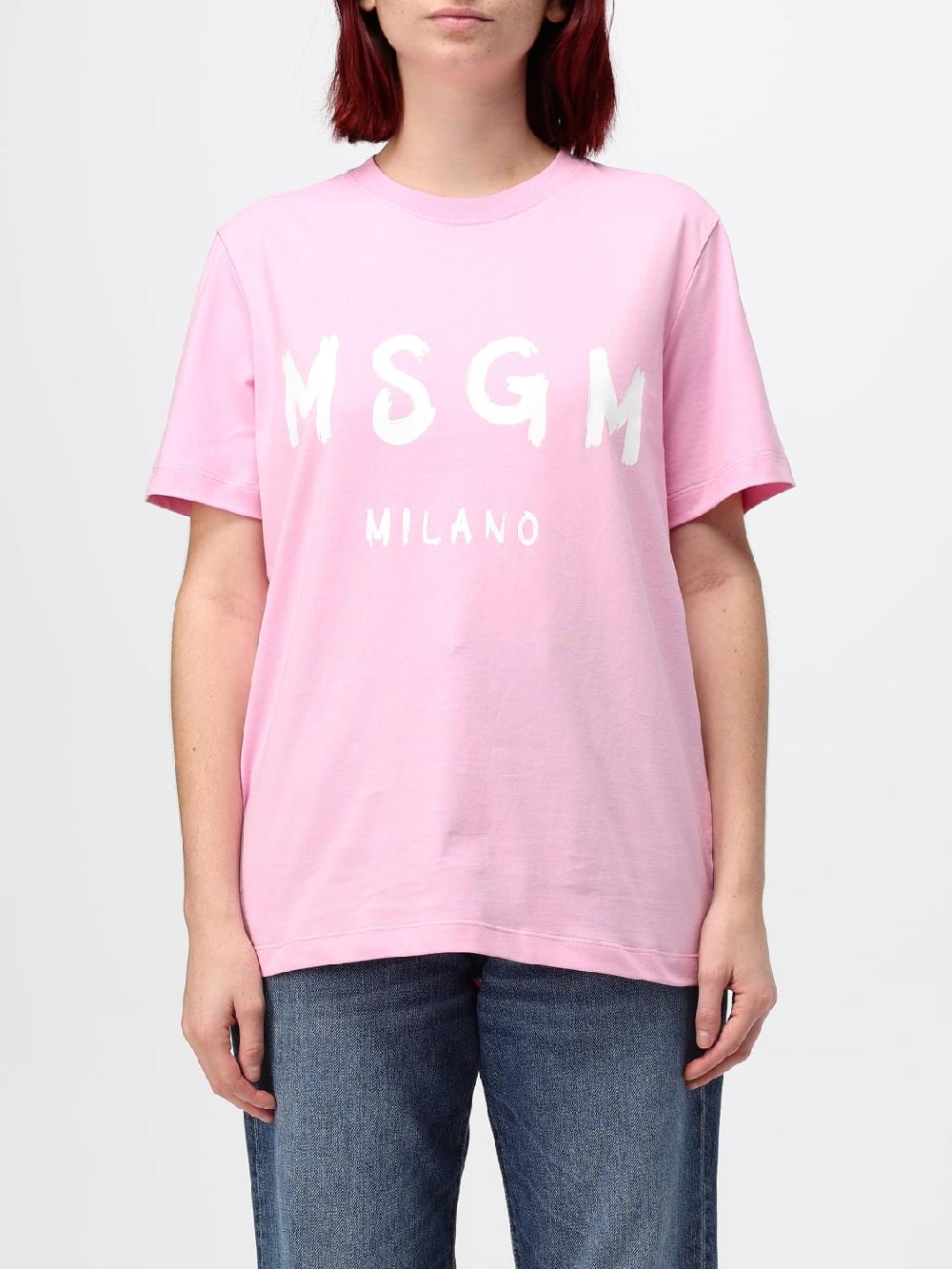 Giglio T-shirt con logo MSGM