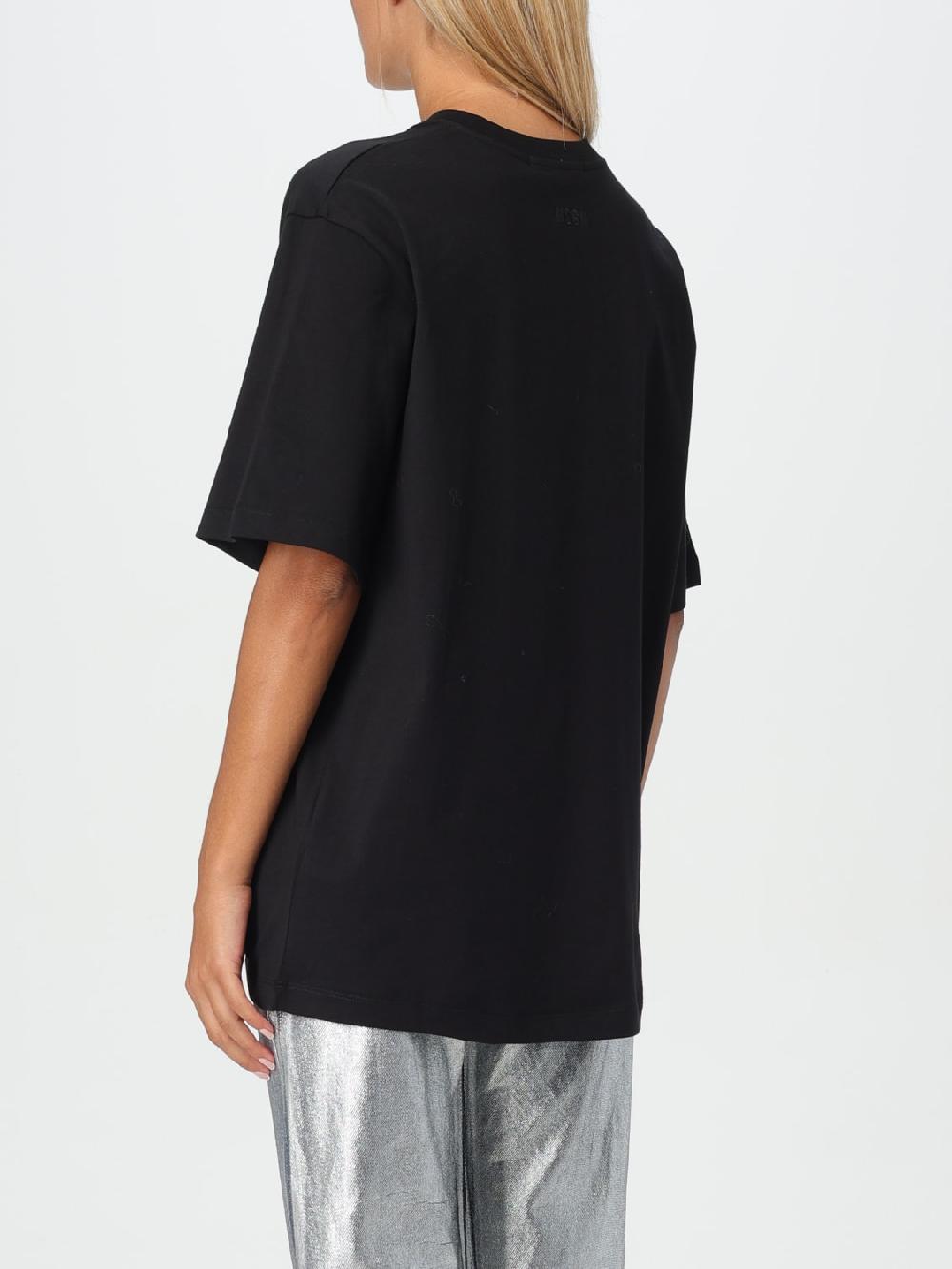 Giglio T-shirt Con Logo MSGM