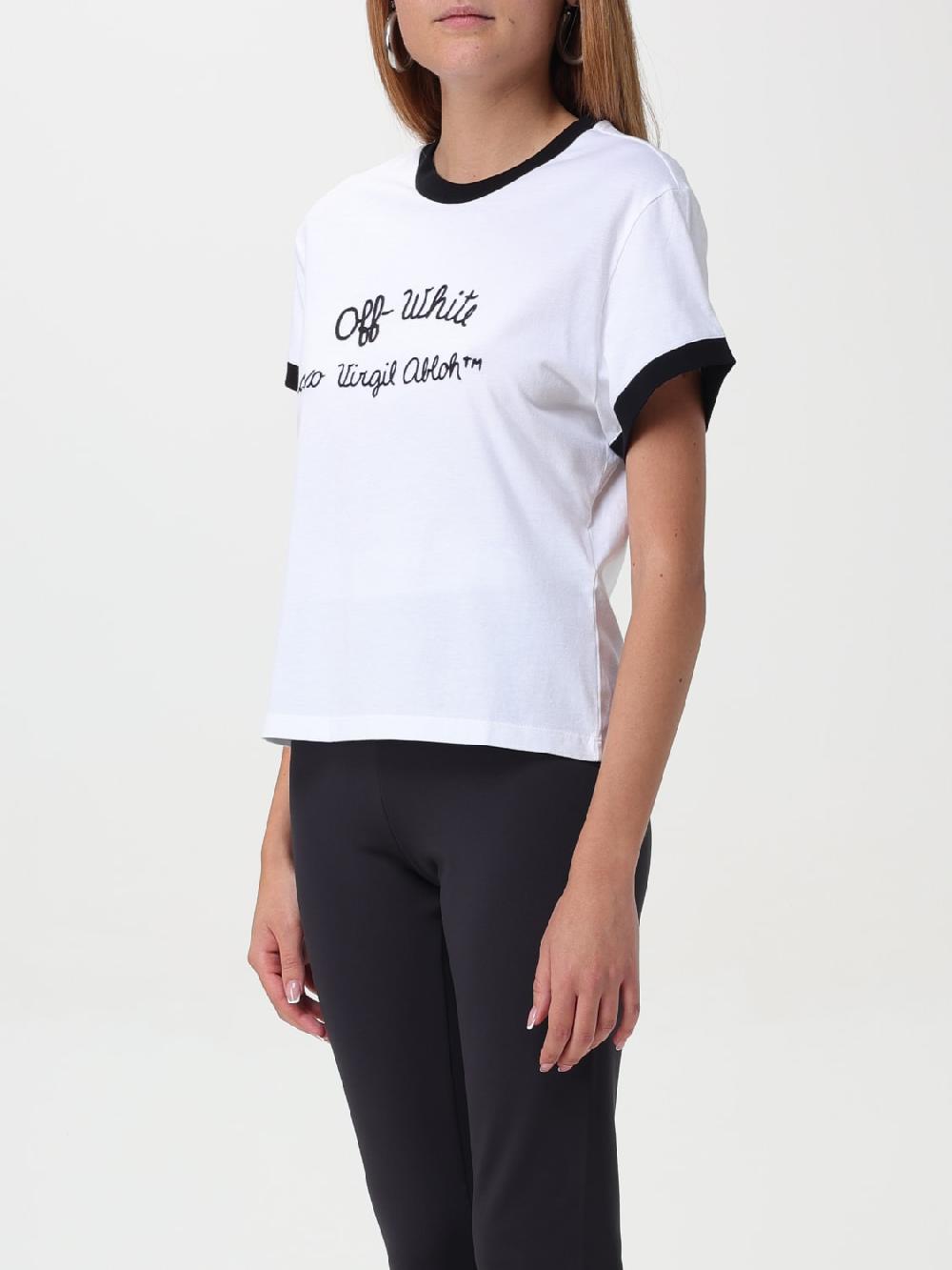 Giglio T-shirt Con Logo Off-White