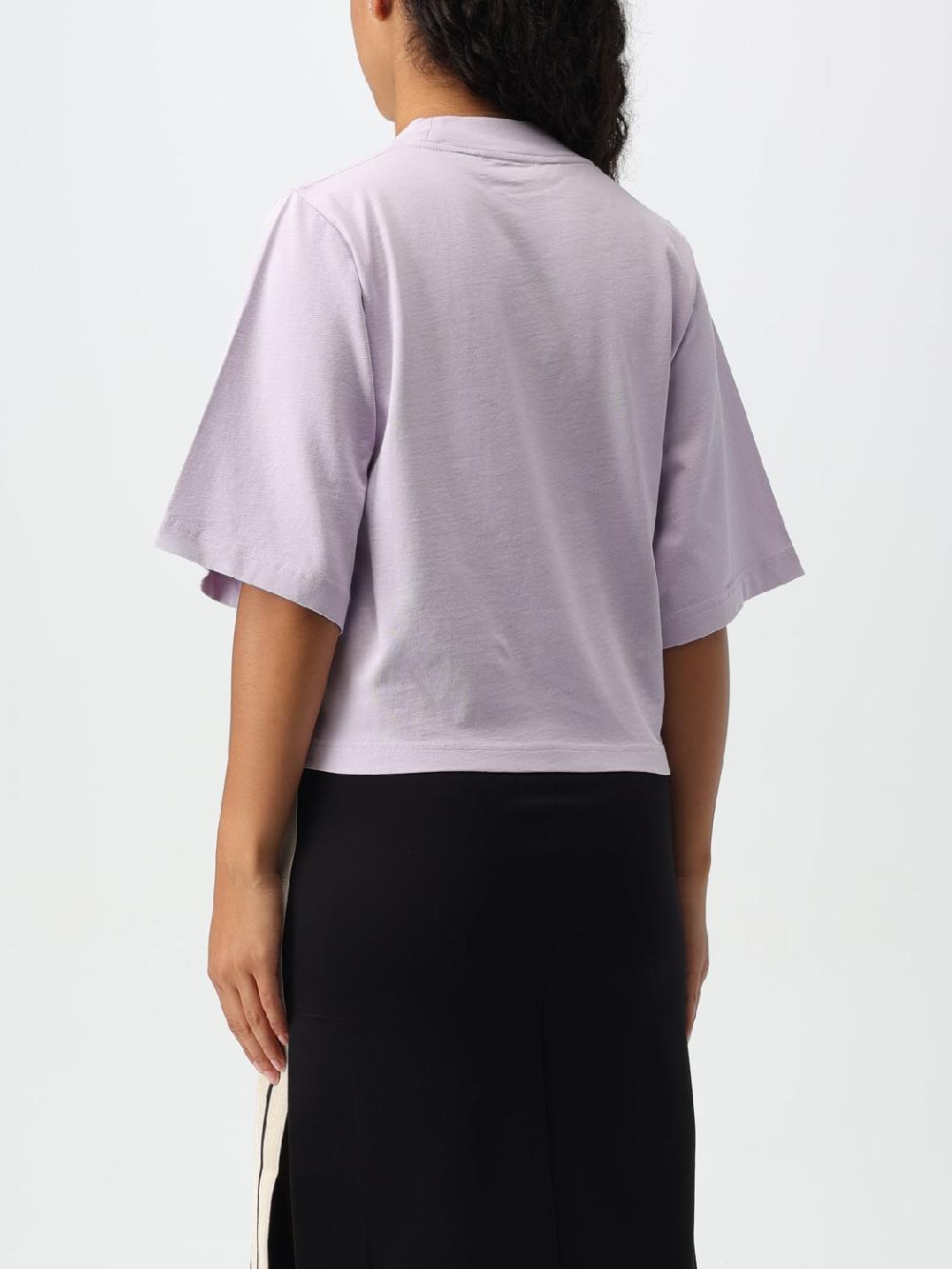 Giglio T-shirt Con Logo Palm Angels
