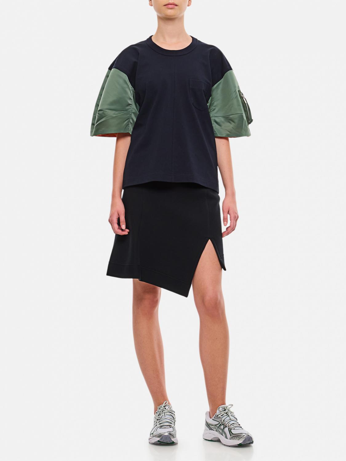 Giglio T-shirt Con Maniche Ampie Sacai