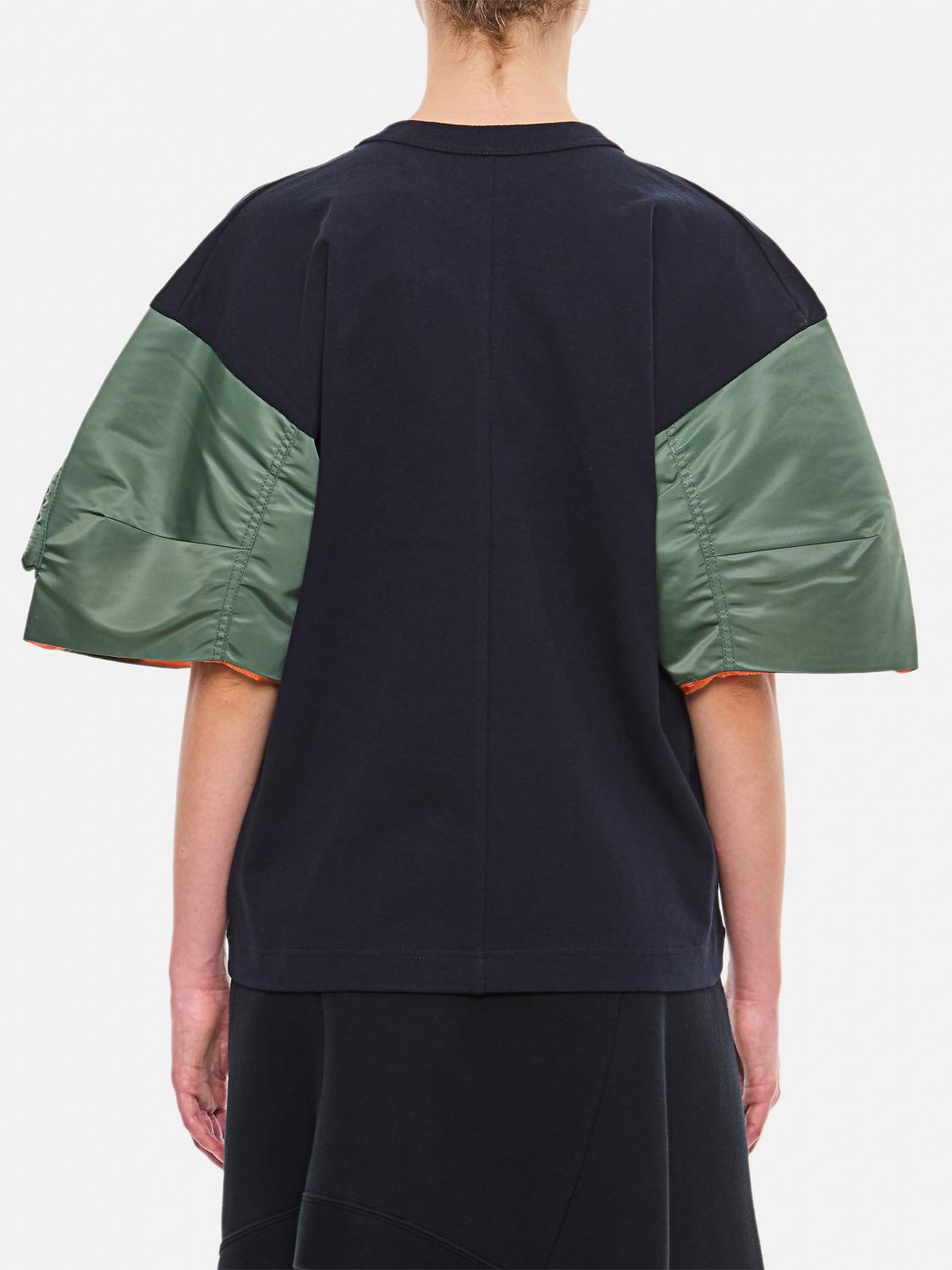 Giglio T-shirt Con Maniche Ampie Sacai