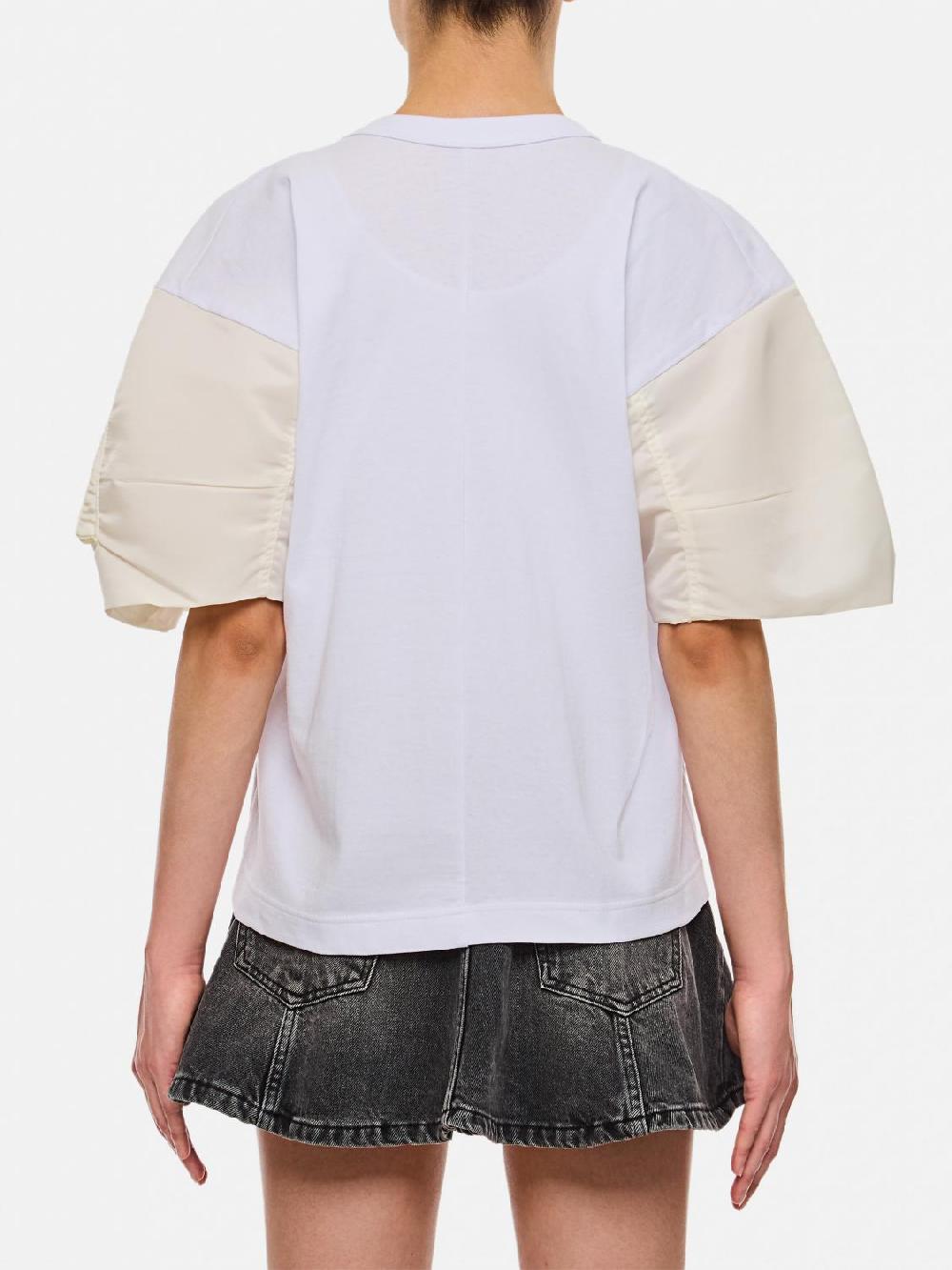 Giglio T-shirt Con Maniche Ampie Sacai