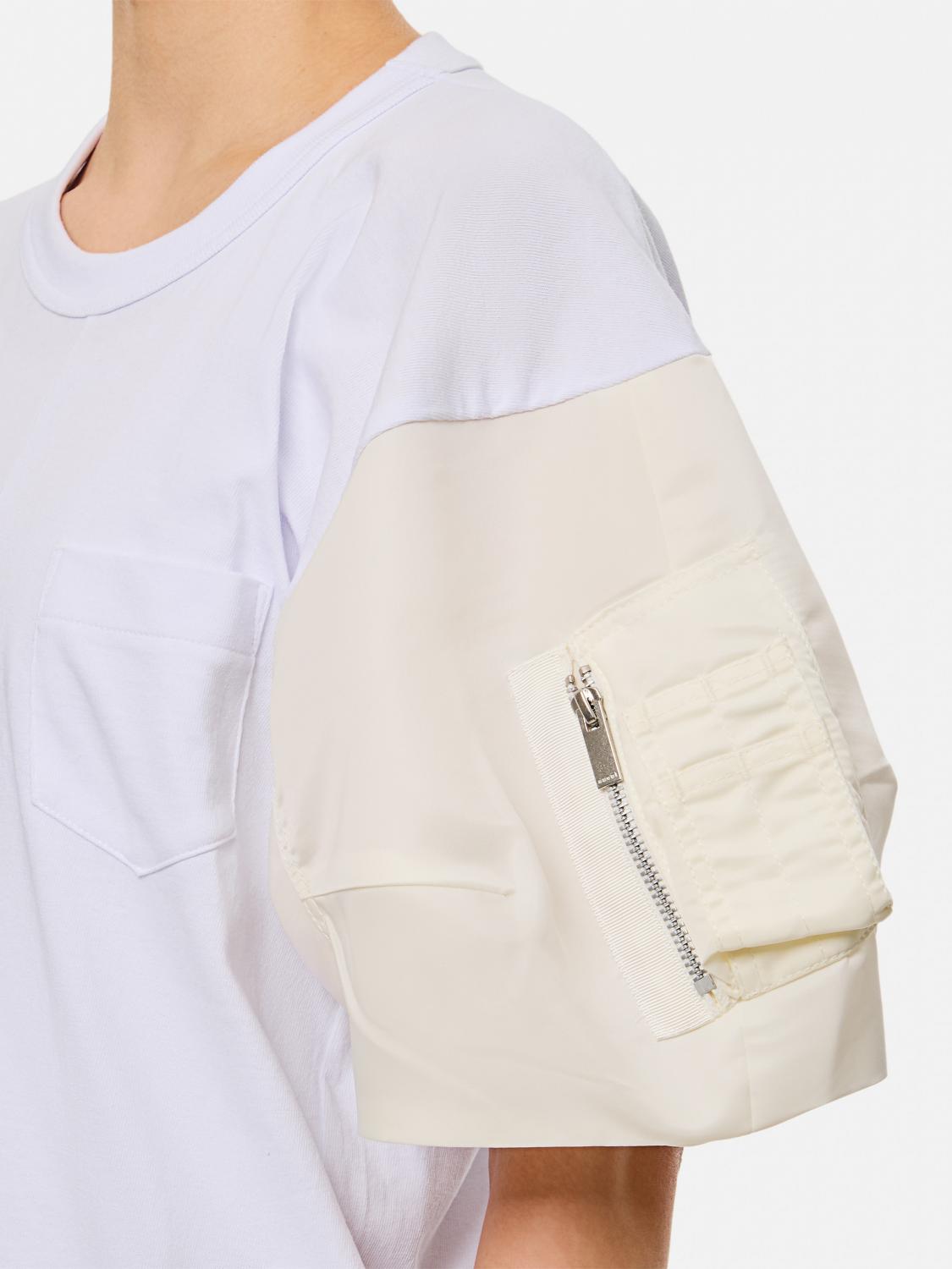 Giglio T-shirt Con Maniche Ampie Sacai