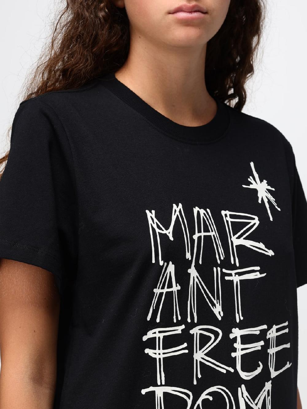 Giglio T-shirt Con Maxi Isabel Marant Etoile