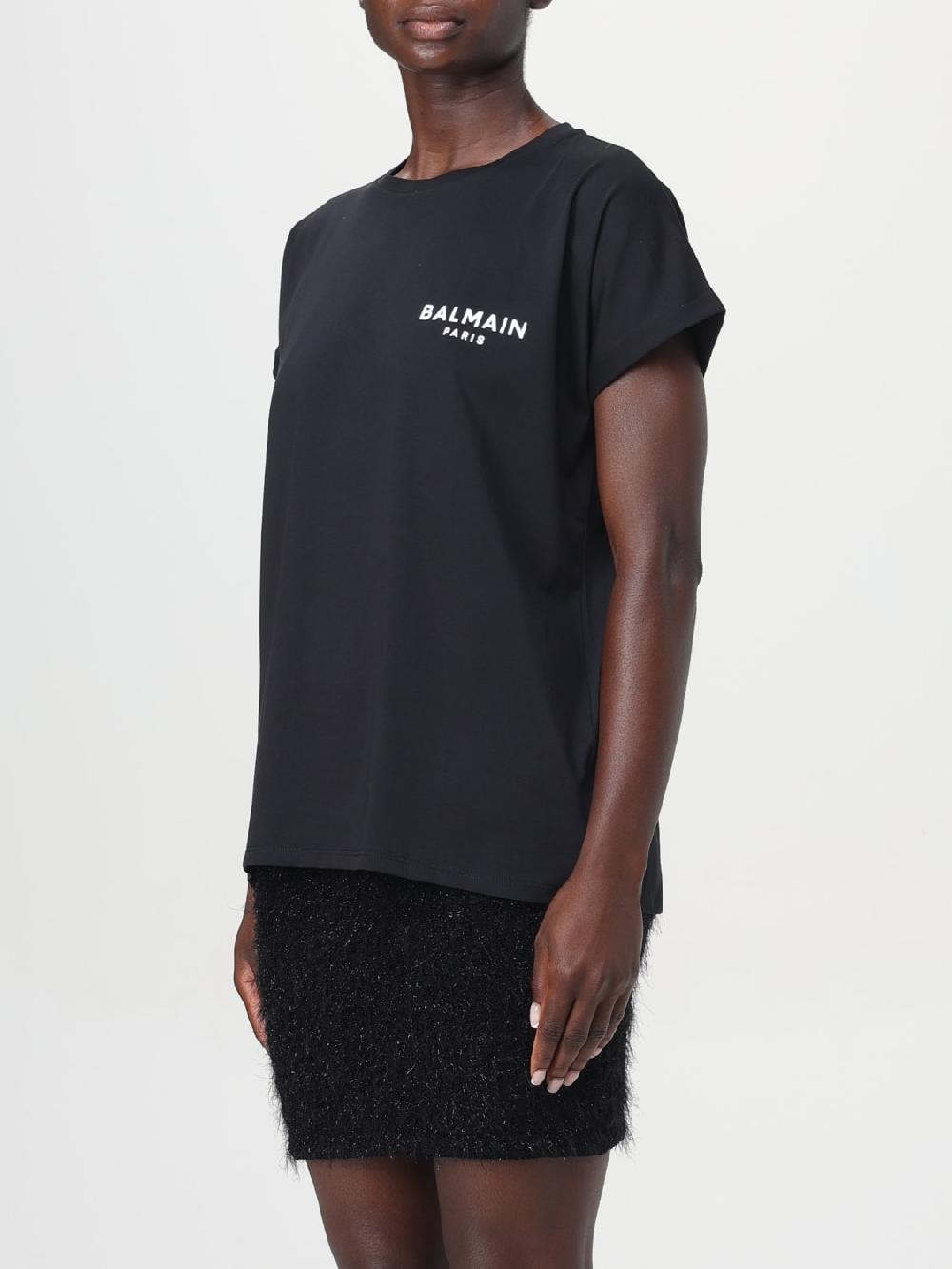 Giglio T-shirt Con Mini Logo Balmain