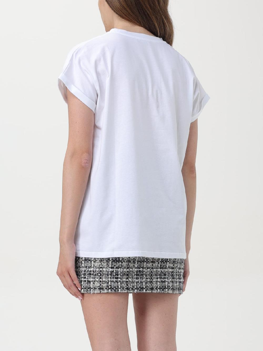 Giglio T-shirt Con Mini Logo Balmain