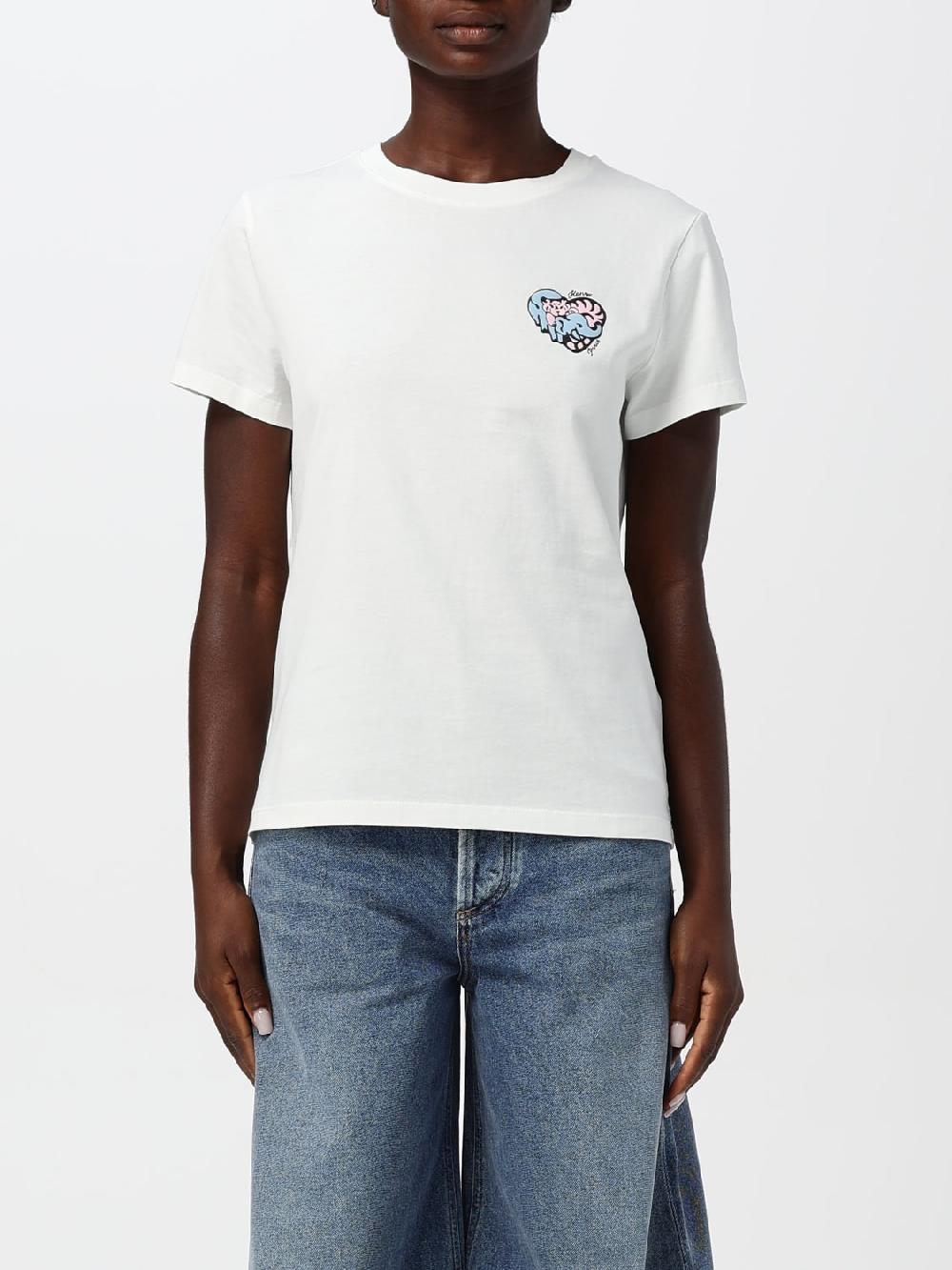 Giglio T-shirt con mini logo Kenzo