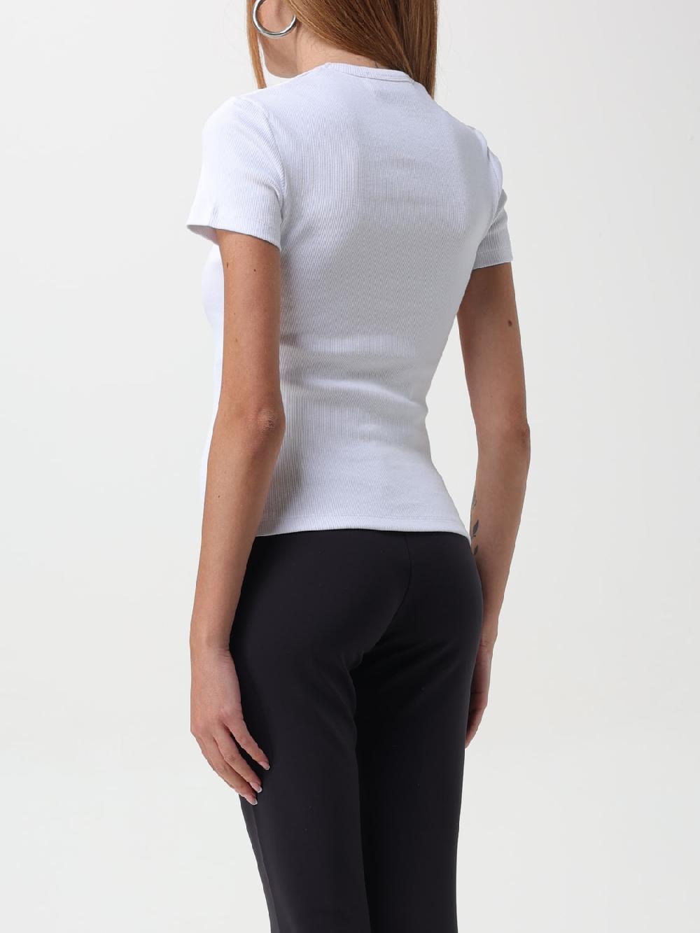 Giglio T-shirt Con Mini Logo Off-White