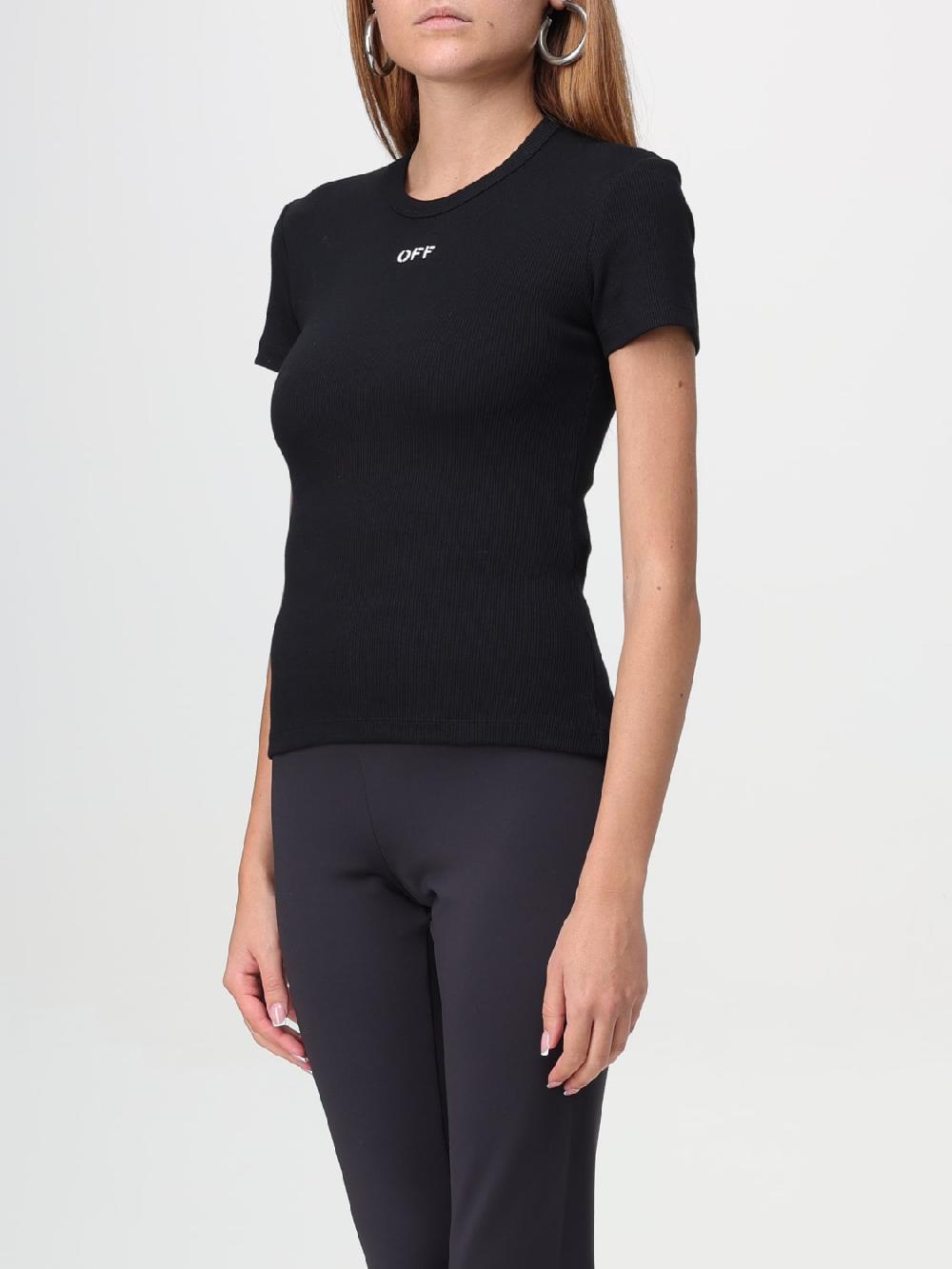 Giglio T-shirt Con Mini Logo Off-White