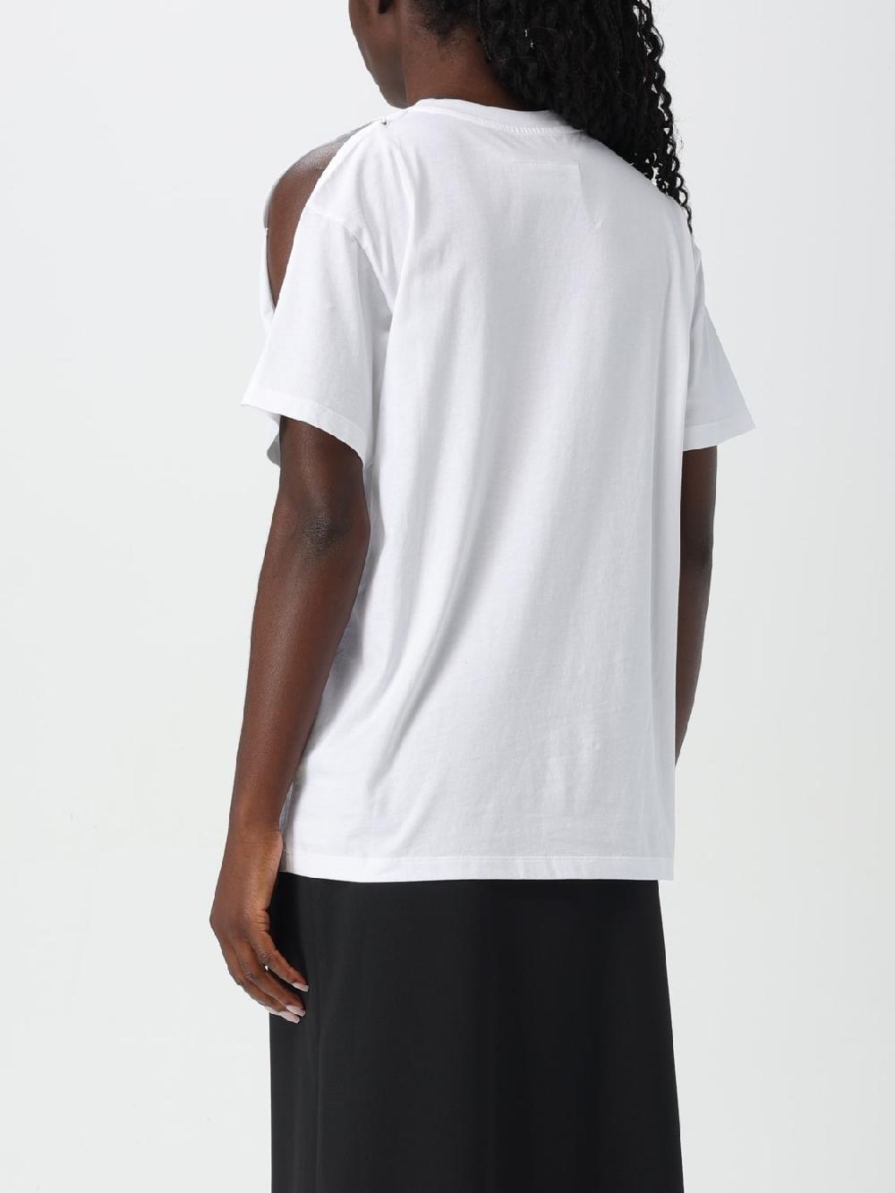 Giglio T-shirt Con Rotture Mm6 Maison Margiela