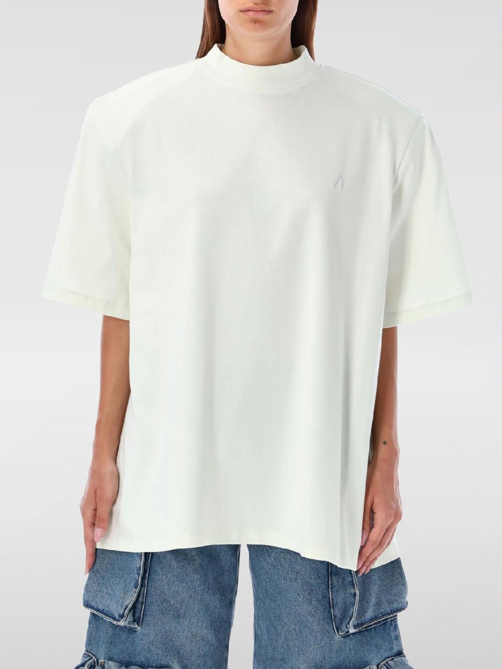 Giglio T-shirt con spalle imbottite The Attico