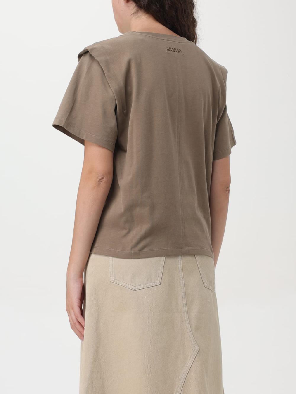 Giglio T-shirt Con Spalle Intagliate Isabel Marant