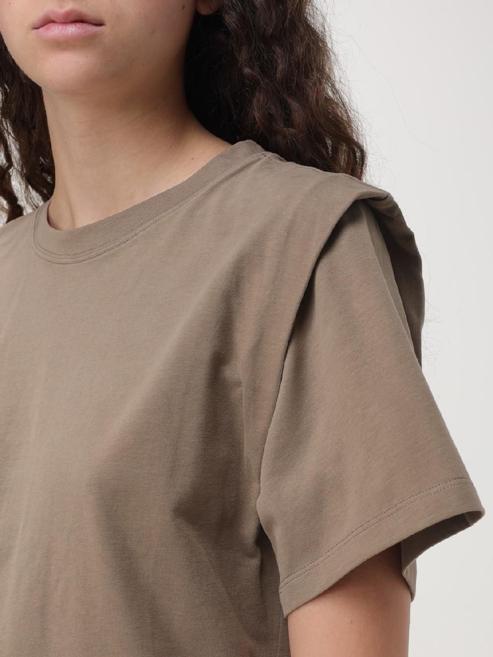 Giglio T-shirt Con Spalle Intagliate Isabel Marant