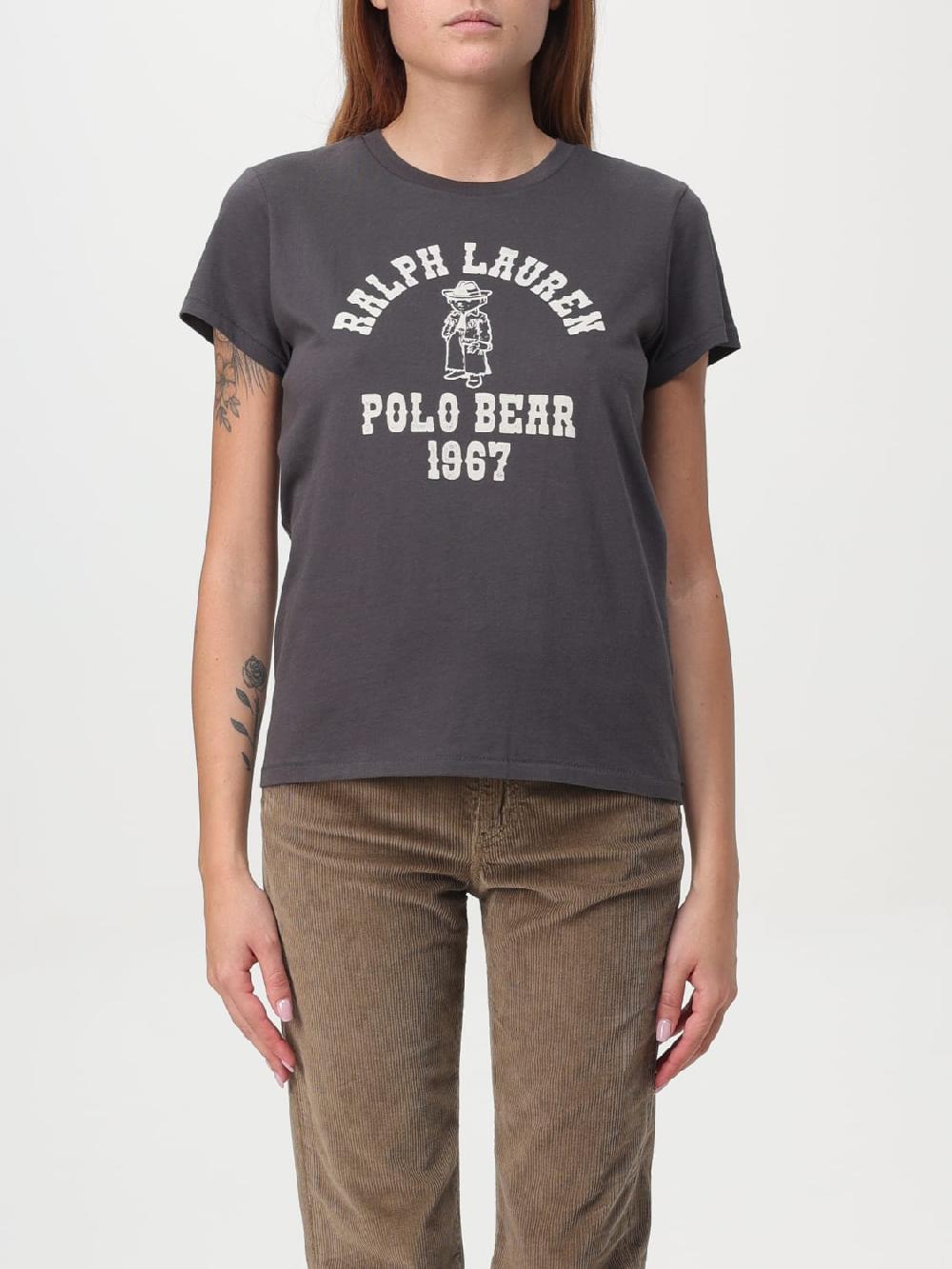 Giglio T-shirt con stampa logo Polo Ralph Lauren