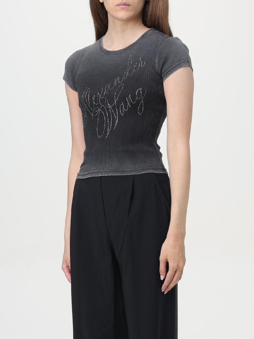 Giglio T-shirt Crop Alexander Wang