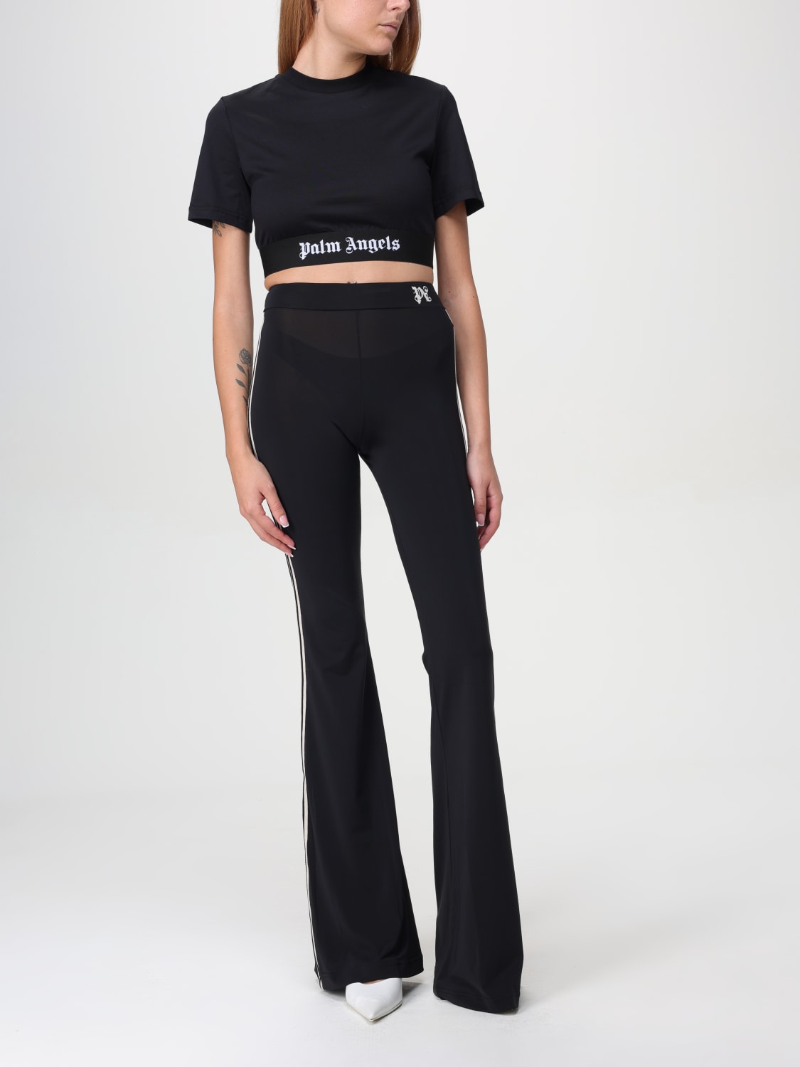Giglio T-shirt Crop Palm Angels