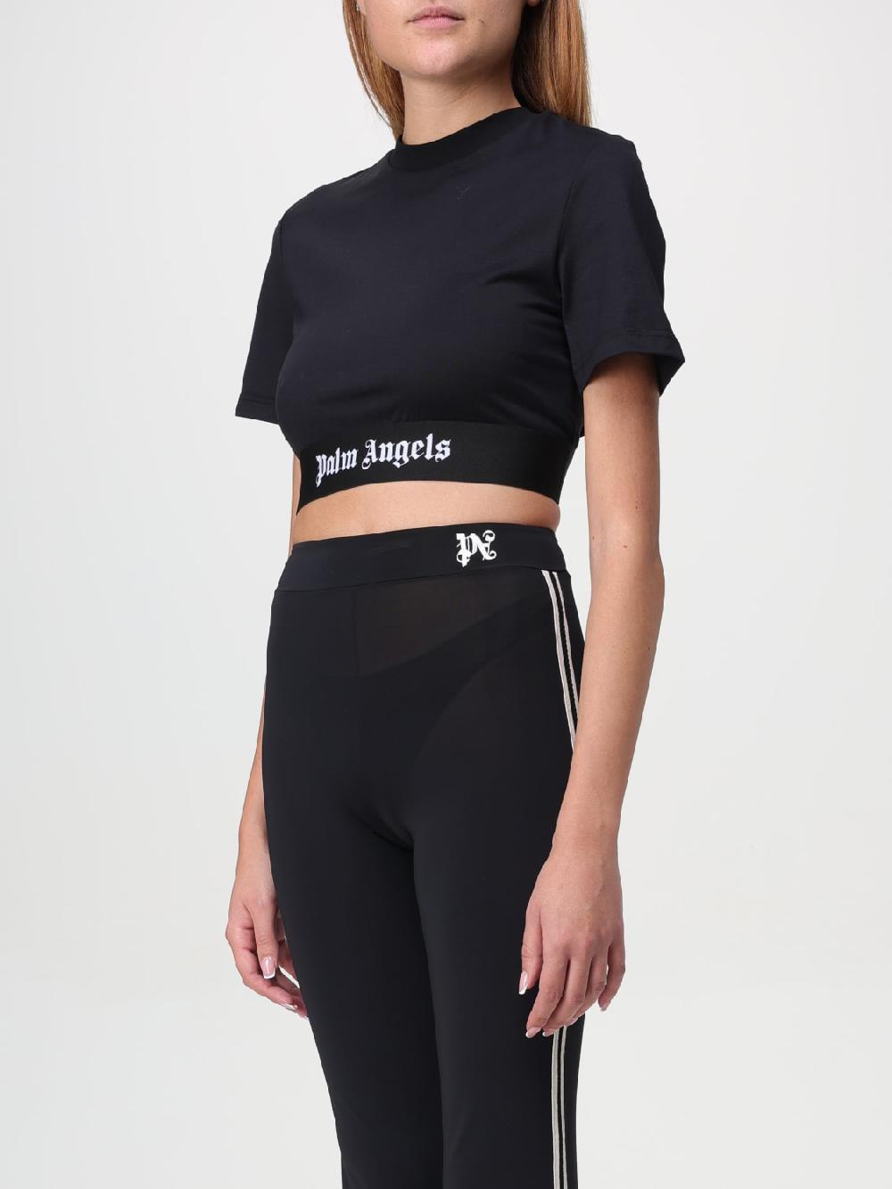 Giglio T-shirt Crop Palm Angels