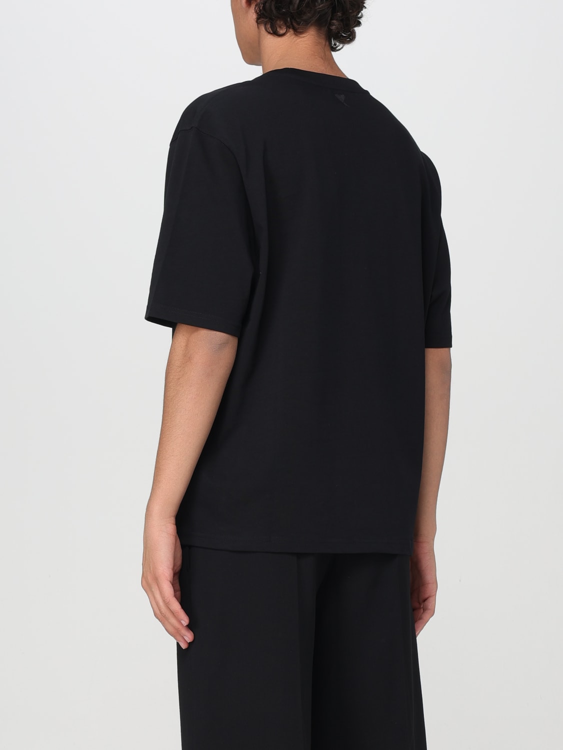 Giglio T-shirt Di Cotone Ami Paris