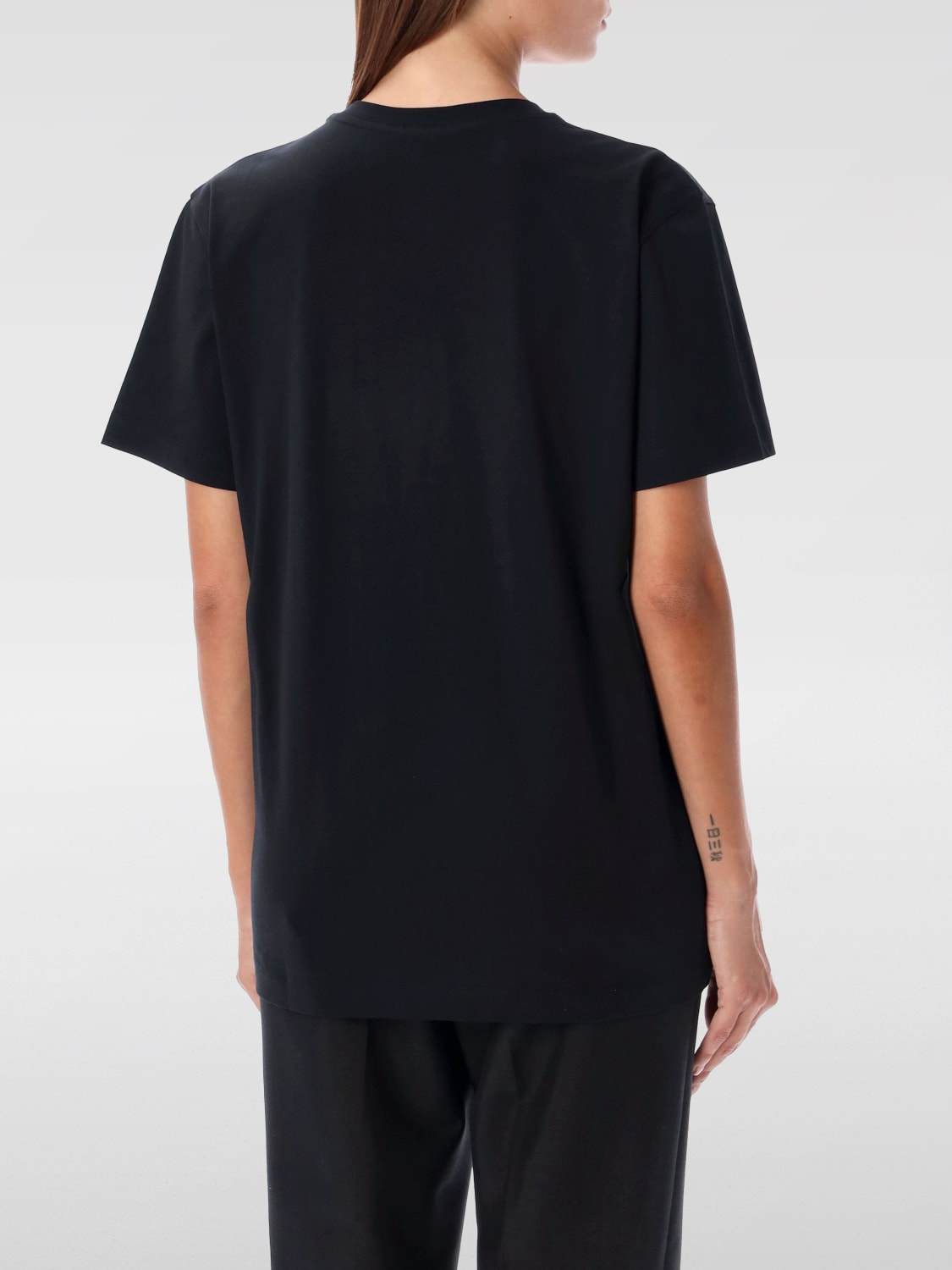 Giglio T-shirt Di Cotone Con Logo Patou