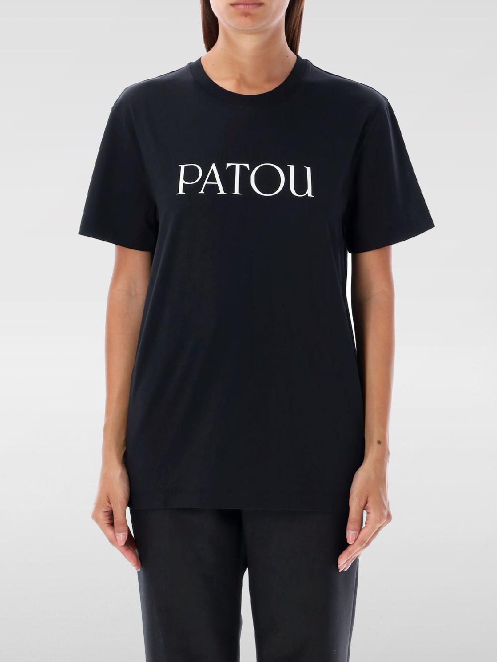 Giglio T-shirt di cotone con logo Patou