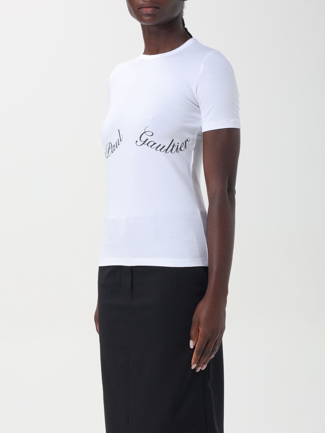 Giglio T-shirt Di Cotone Jean Paul Gaultier