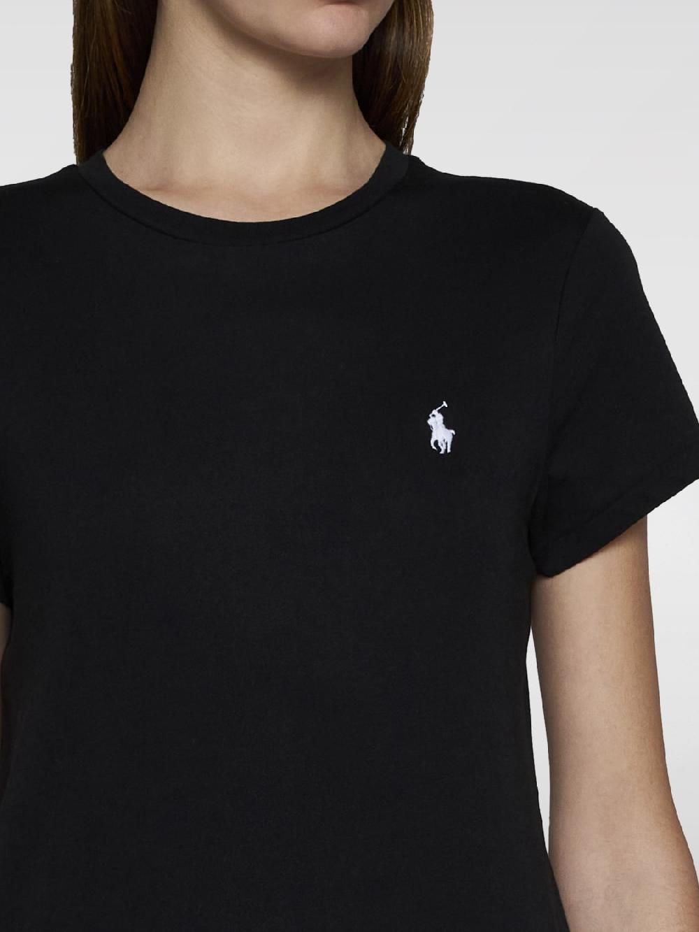 Giglio T-shirt Di Cotone Polo Ralph Lauren