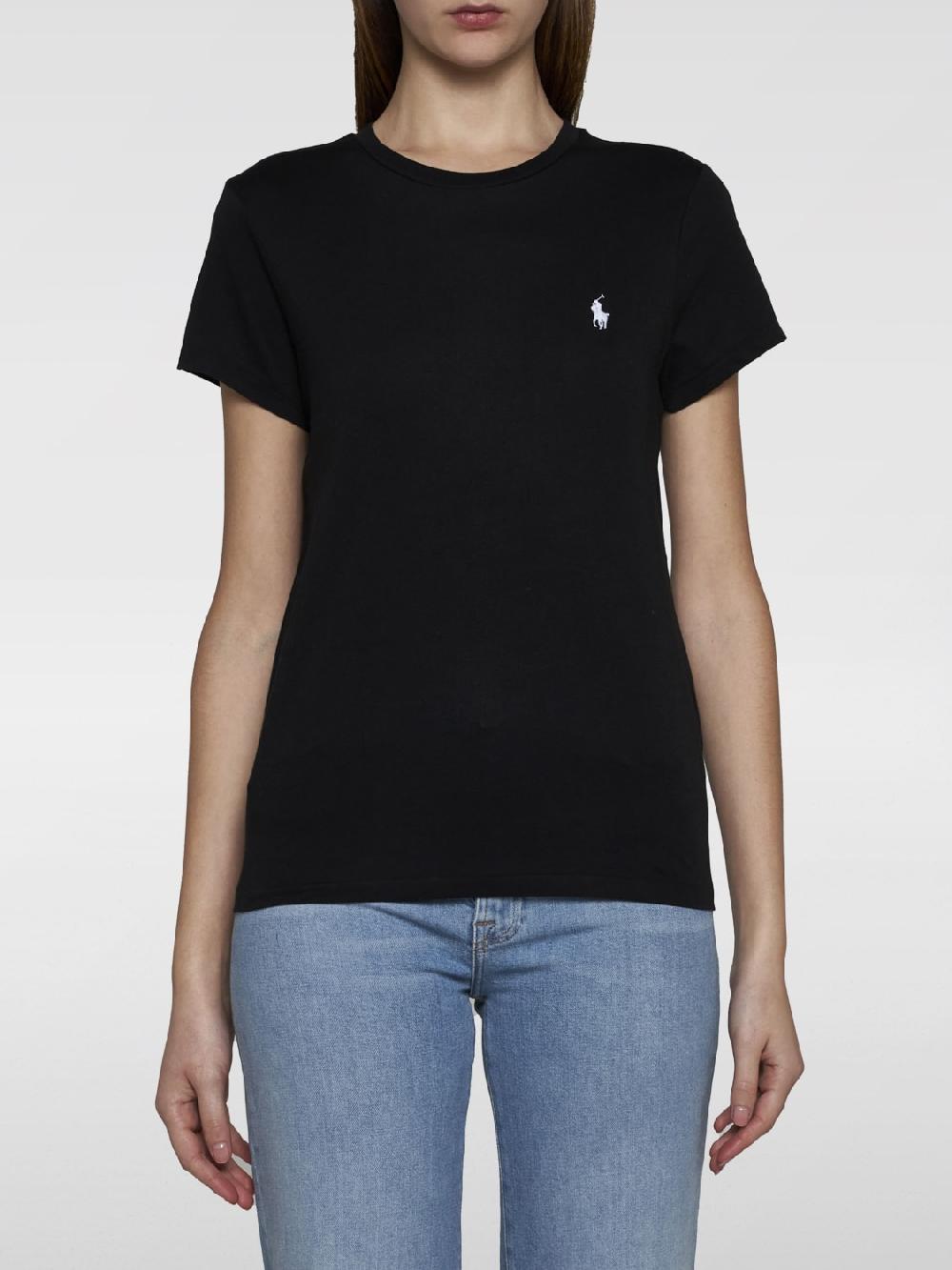 Giglio T-shirt di cotone Polo Ralph Lauren