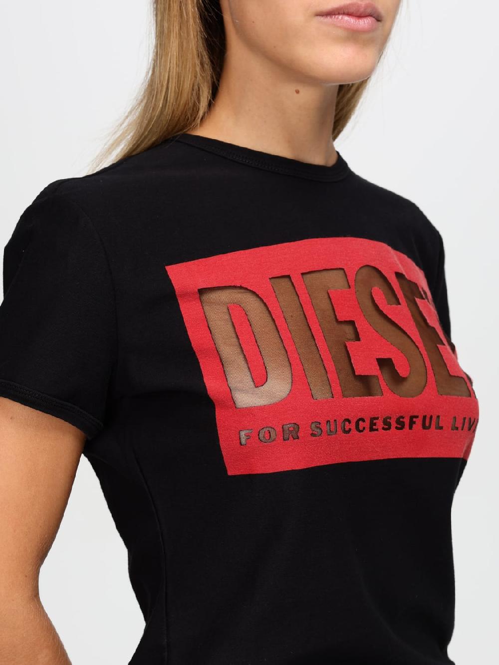 Giglio T-shirt Diesel In Cotone Con Logo