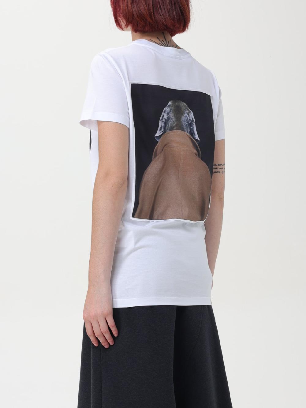 Giglio T-shirt Dog-print Max Mara