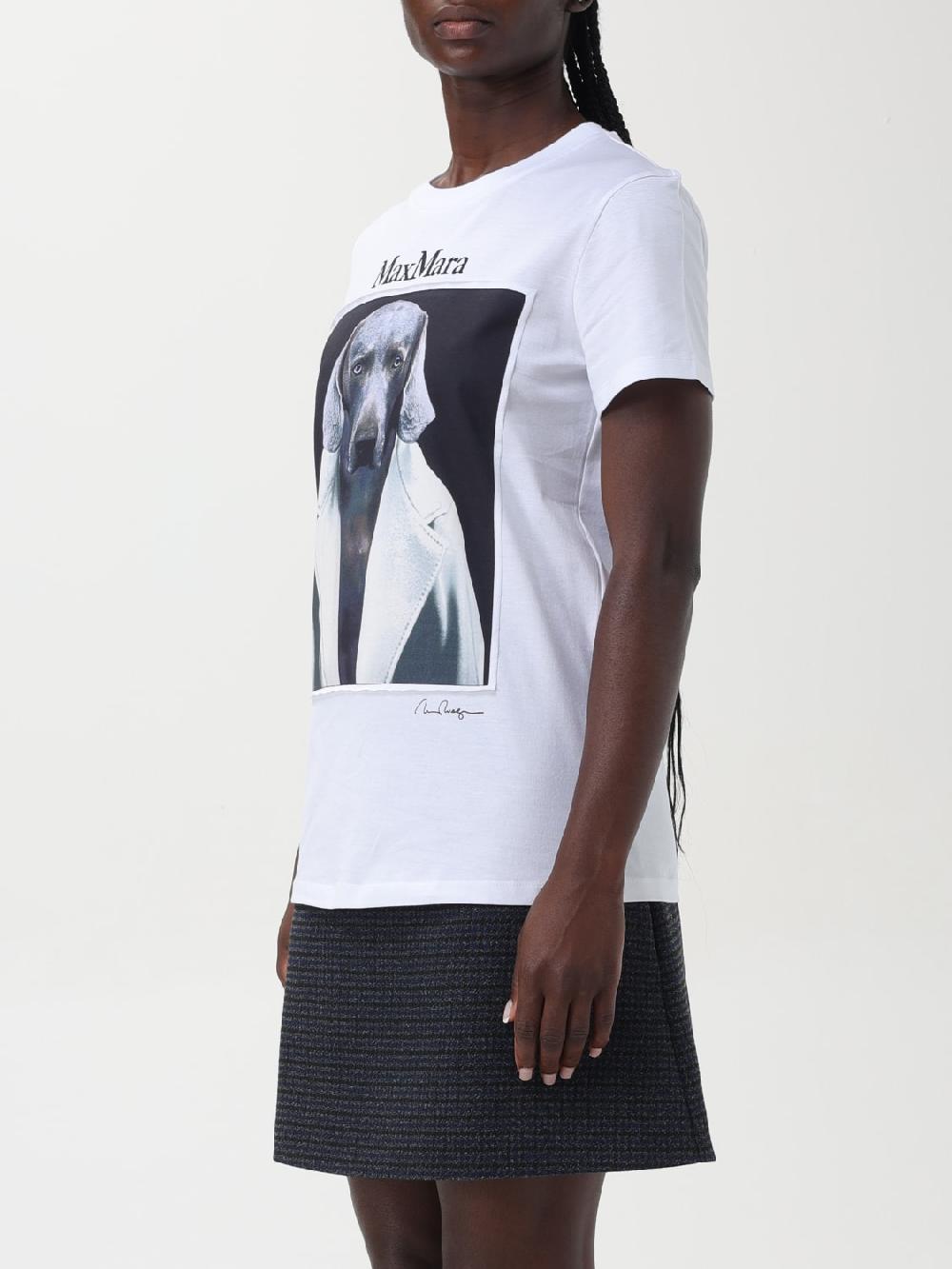 Giglio T-shirt Dog-print Max Mara