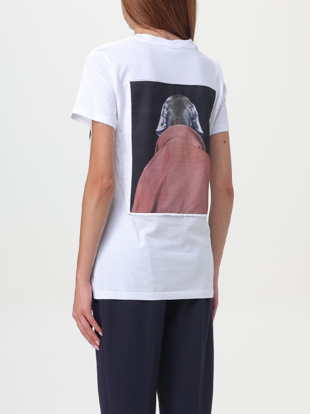 Giglio T-shirt Dog-print Max Mara