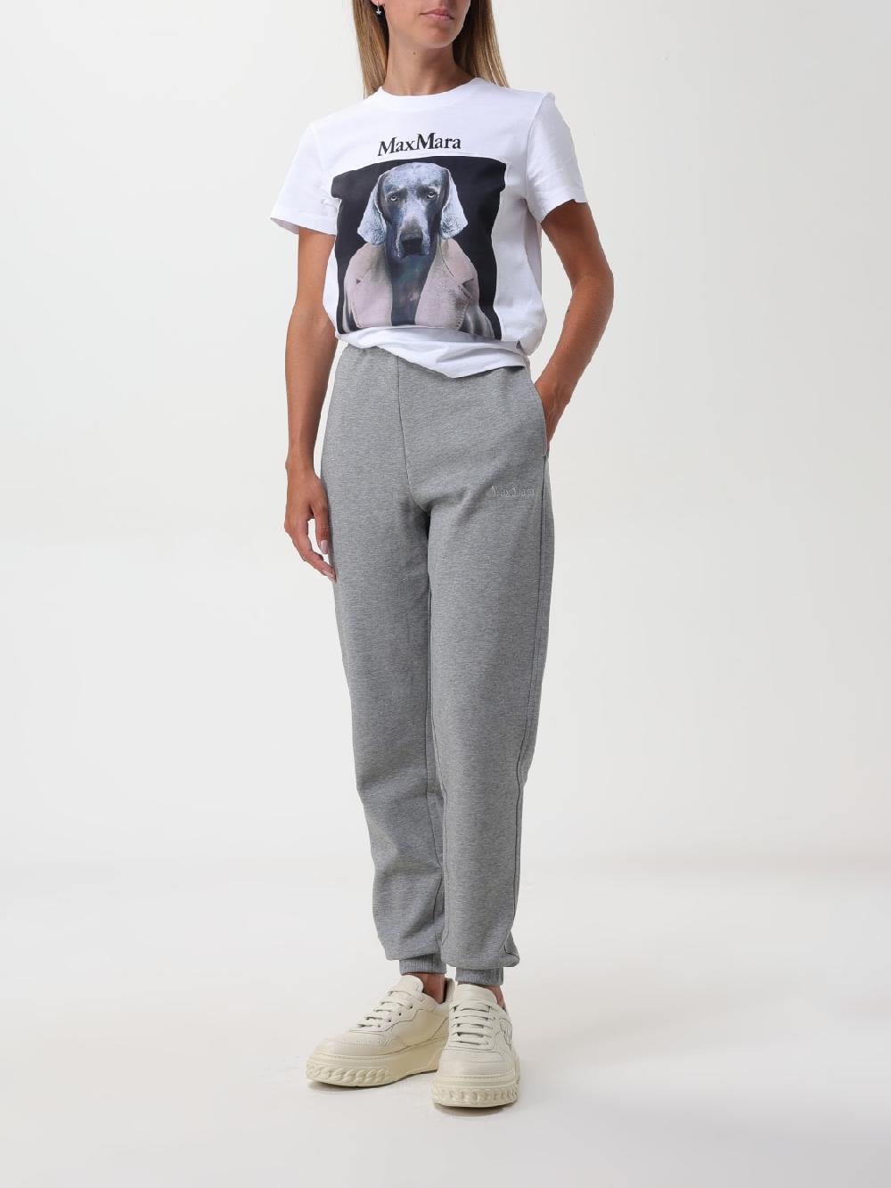 Giglio T-shirt Dog-print Max Mara