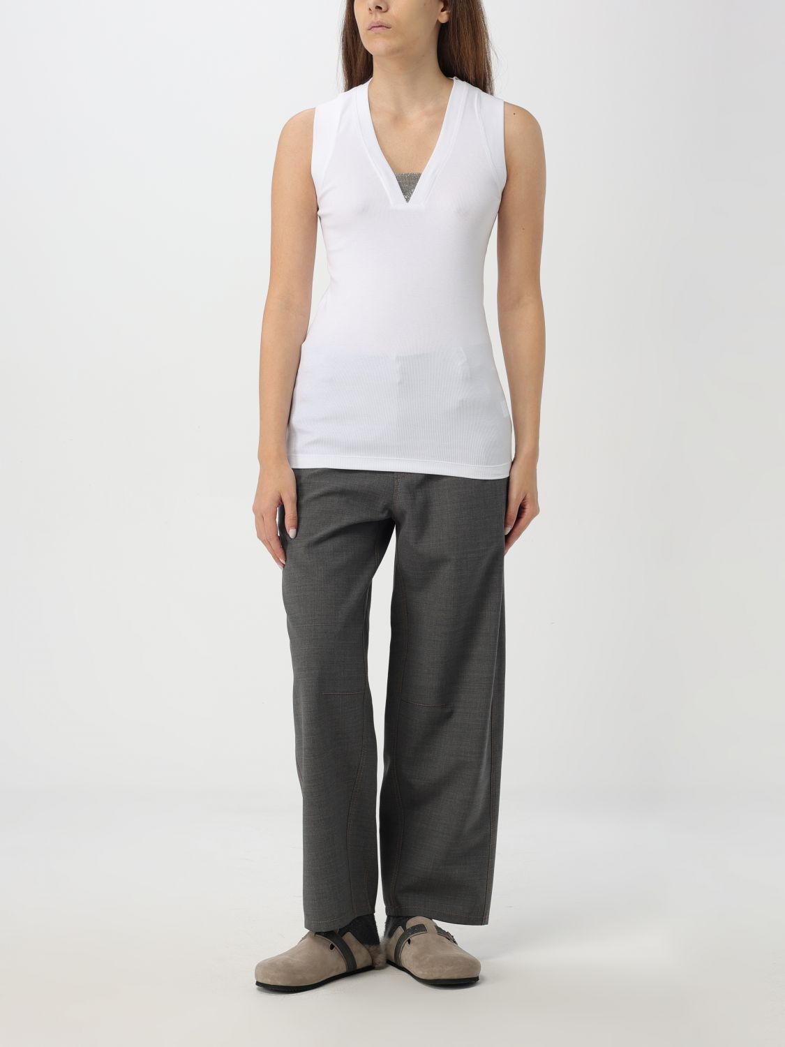 Giglio T-shirt Donna Brunello Cucinelli
