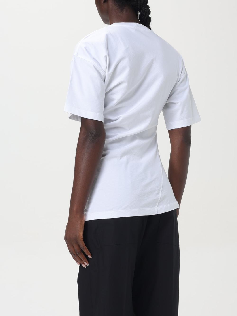 Giglio T-shirt Drappeggiata Toteme In Cotone