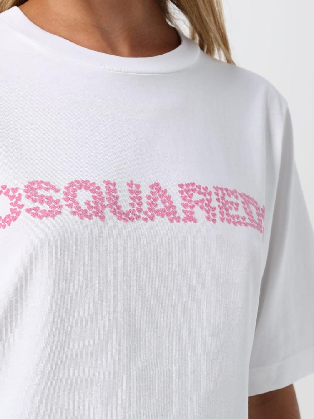 Giglio T-shirt Dsquared2 In Cotone