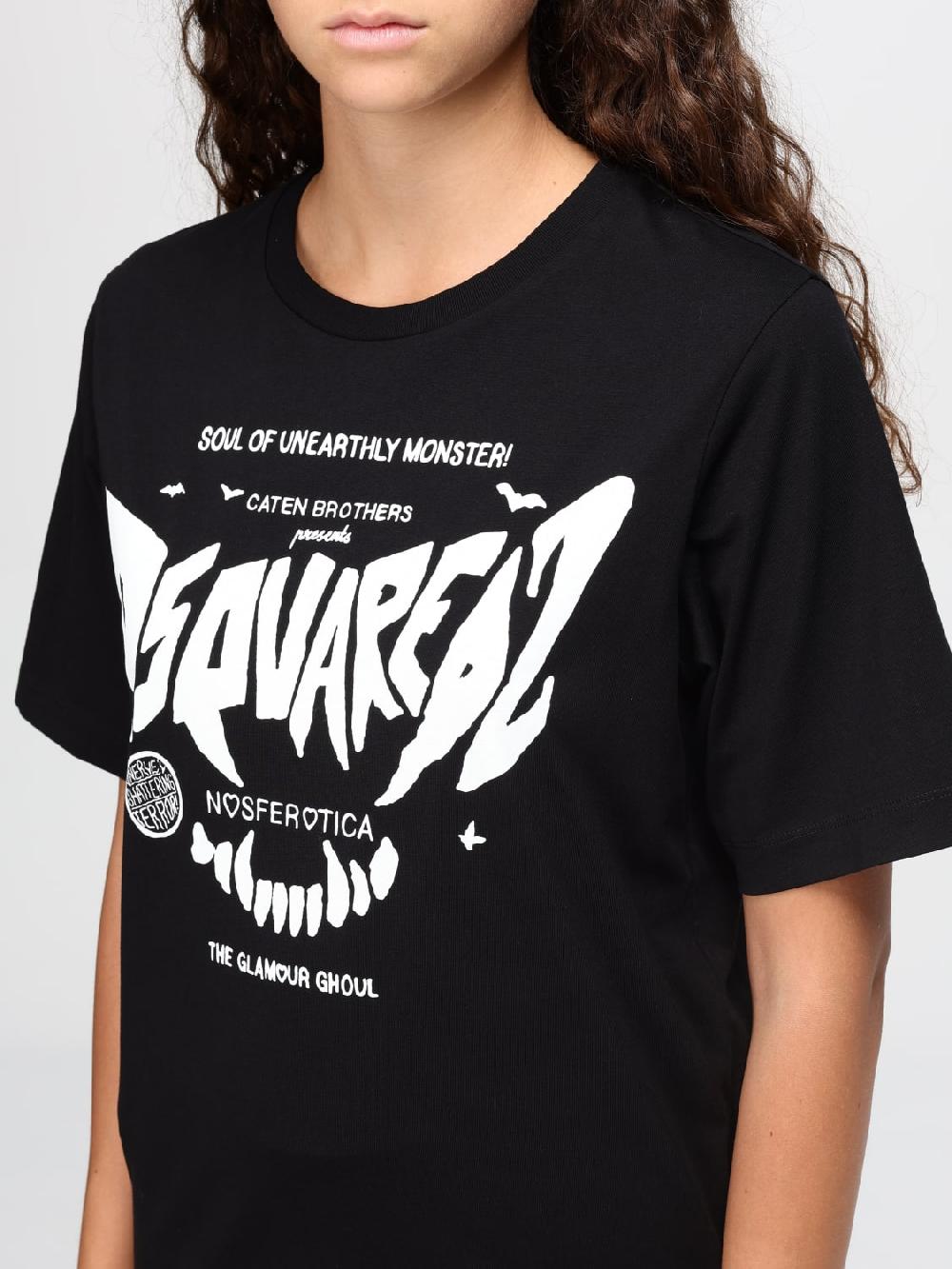Giglio T-shirt Dsquared2 In Cotone Con Logo