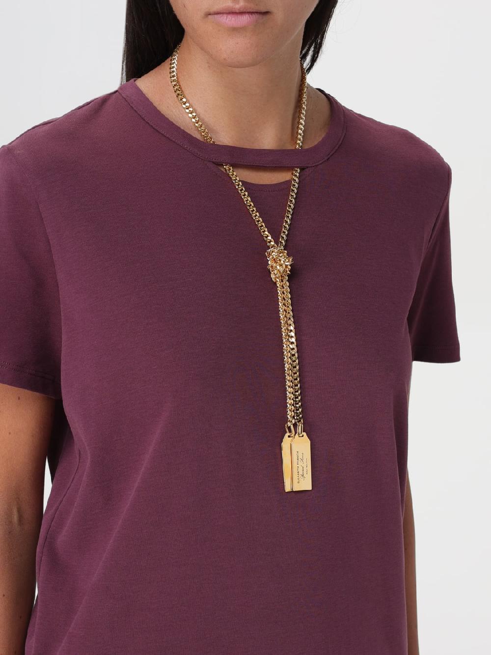 Giglio T-shirt Elisabetta Franchi In Cotone