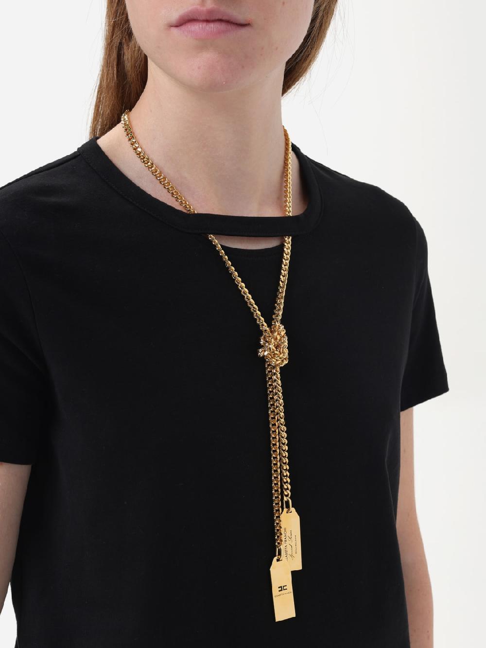 Giglio T-shirt Elisabetta Franchi In Cotone