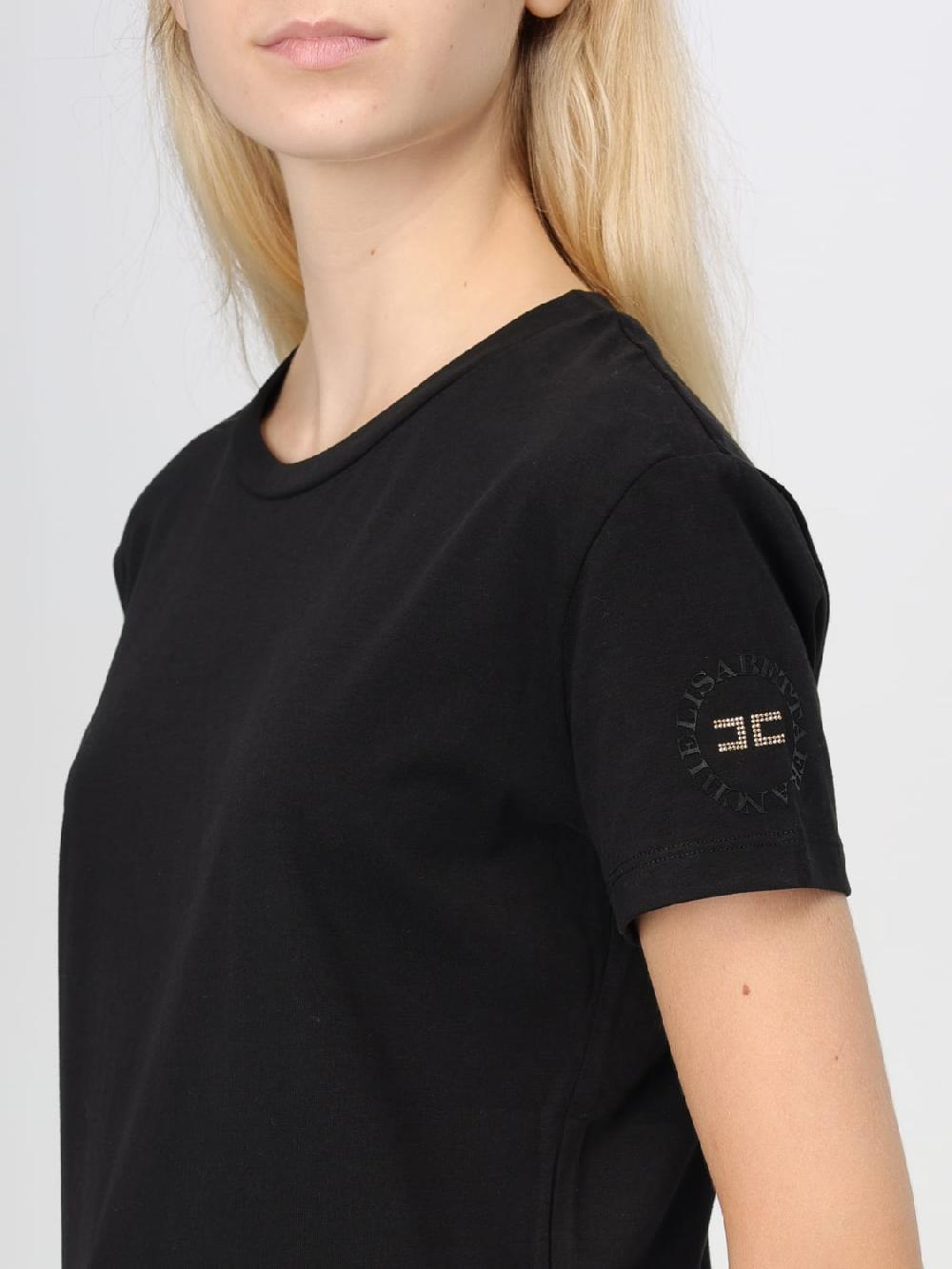 Giglio T-shirt Elisabetta Franchi In Cotone