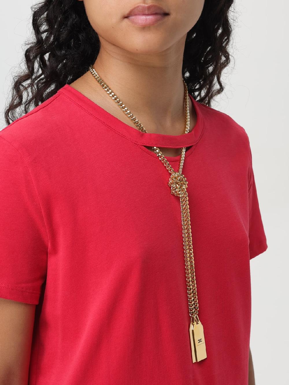 Giglio T-shirt Elisabetta Franchi In Cotone