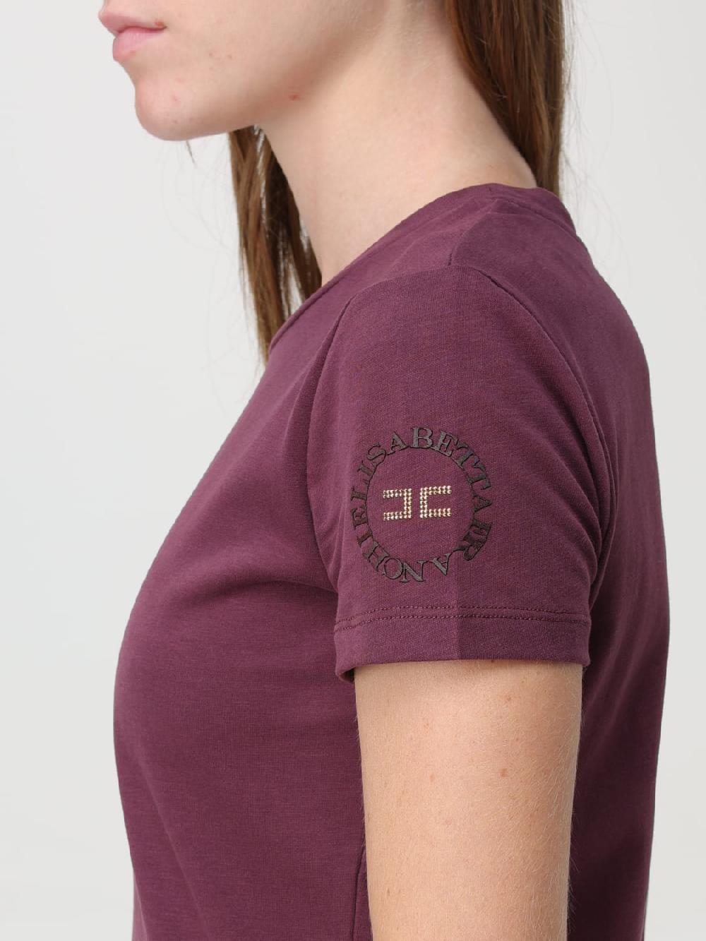 Giglio T-shirt Elisabetta Franchi In Cotone
