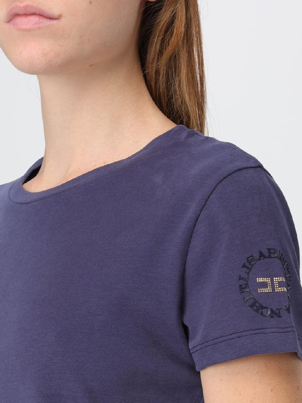 Giglio T-shirt Elisabetta Franchi In Cotone