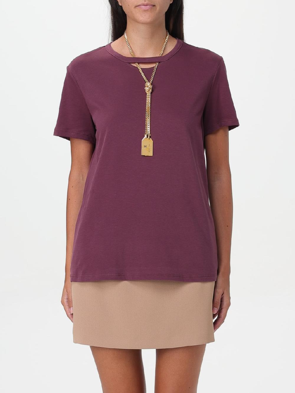 Giglio T-shirt Elisabetta Franchi in cotone