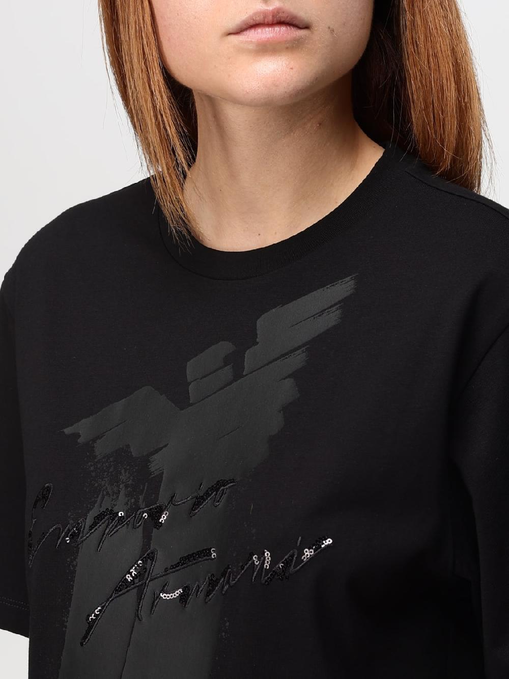 Giglio T-shirt Emporio Armani In Cotone