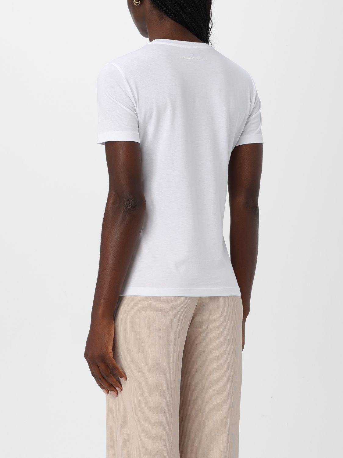 Giglio T-shirt Emporio Armani In Cotone Con Stampa