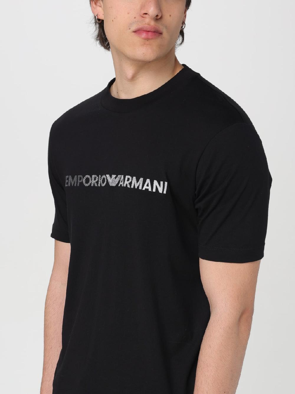 Giglio T-shirt Emporio Armani In Cotone