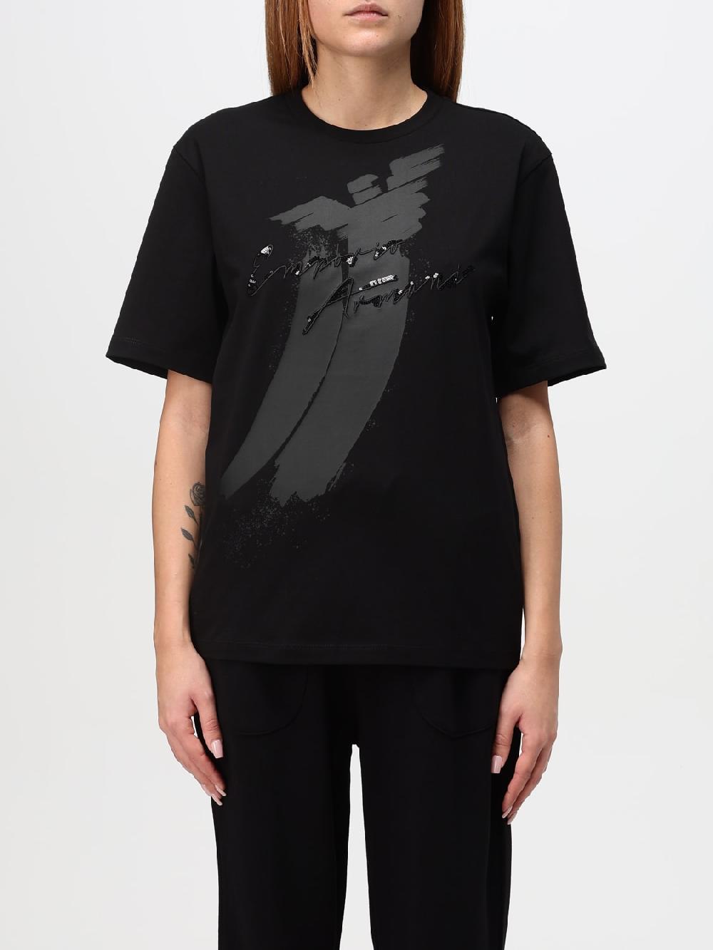 Giglio T-shirt Emporio Armani in cotone
