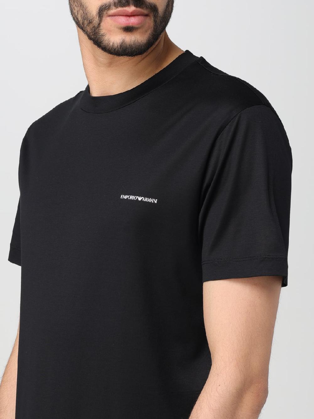 Giglio T-shirt Emporio Armani In Jersey